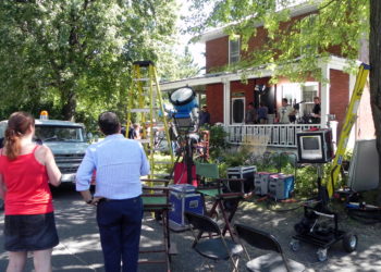 Movie set in Châteauguay