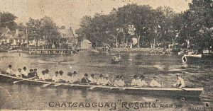 Course des régates de Châteauguay en 1904