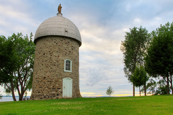 Photo du moulin de l'Île-Saint-Bernard