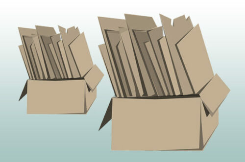 Distribution gratuite de sacs de papier pour surplus de feuilles
